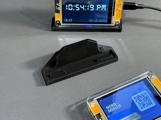 1-Slot Cradle Stand for NerdMiner & NMminer - 2 Pack - Bitcoin Solo Mining