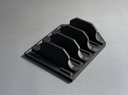 4-Slot Cradle Stand for NerdMiner & NMminer Bitcoin Solo Mining Devices