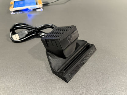 Cooling Stand for NerdMiner V2 & NMminer – 40mm USB Fan Included – Lower Temps