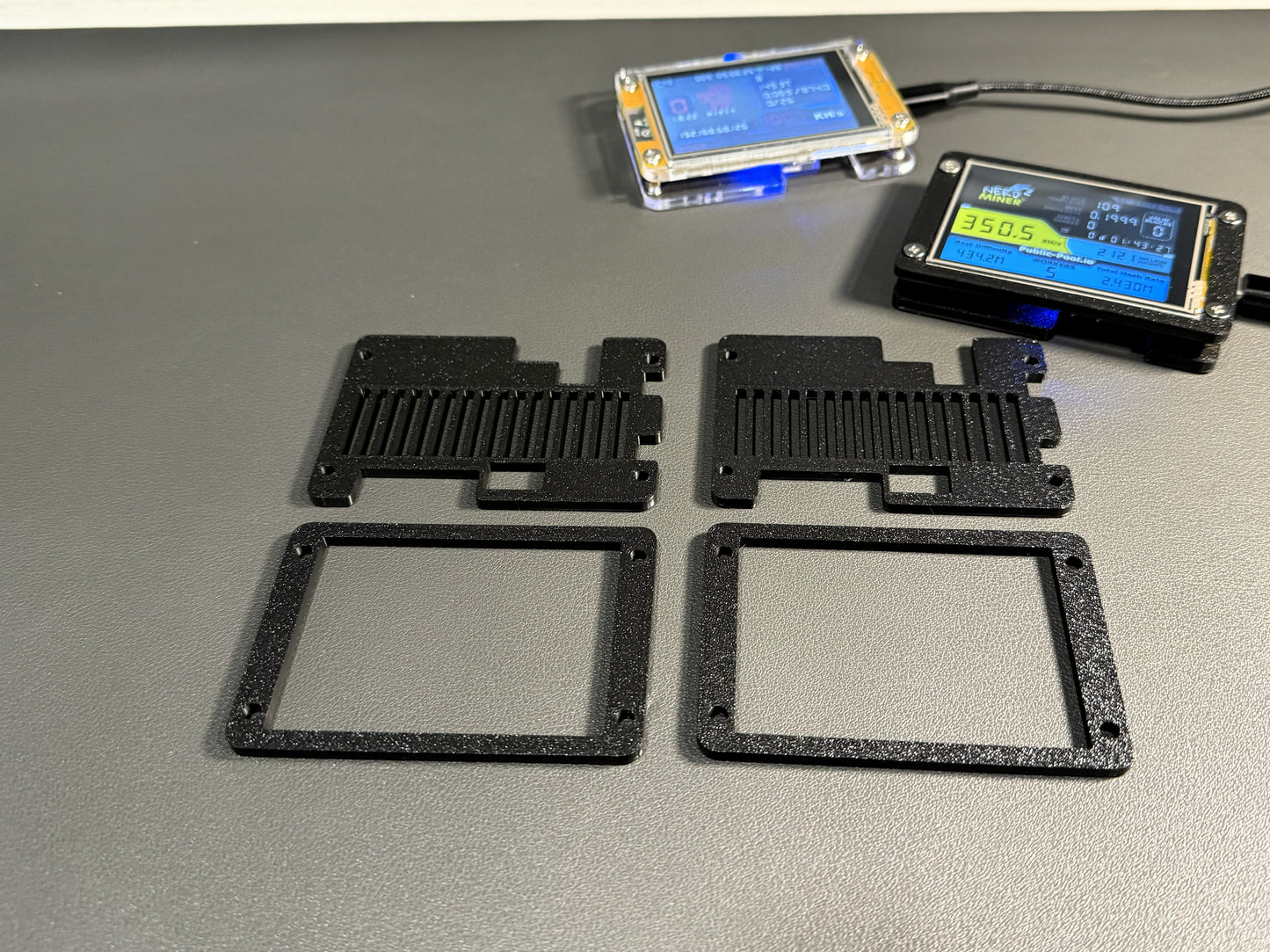 Shell for NerdMiner V2 / NMminer – 2-Pack Frame Housing Cover Set