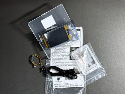 8x Bundle – NerdMiner V2 Bitcoin Solo Mining Kit | Includes Cradle Stand