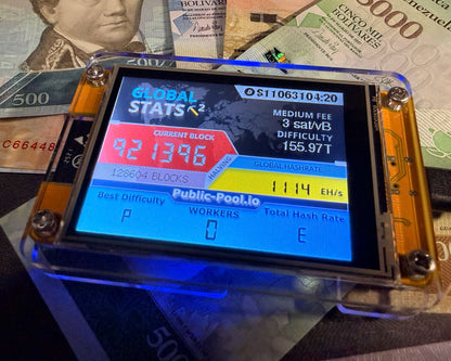 NerdMiner V2 – Bitcoin Solo Miner with LCD Screen