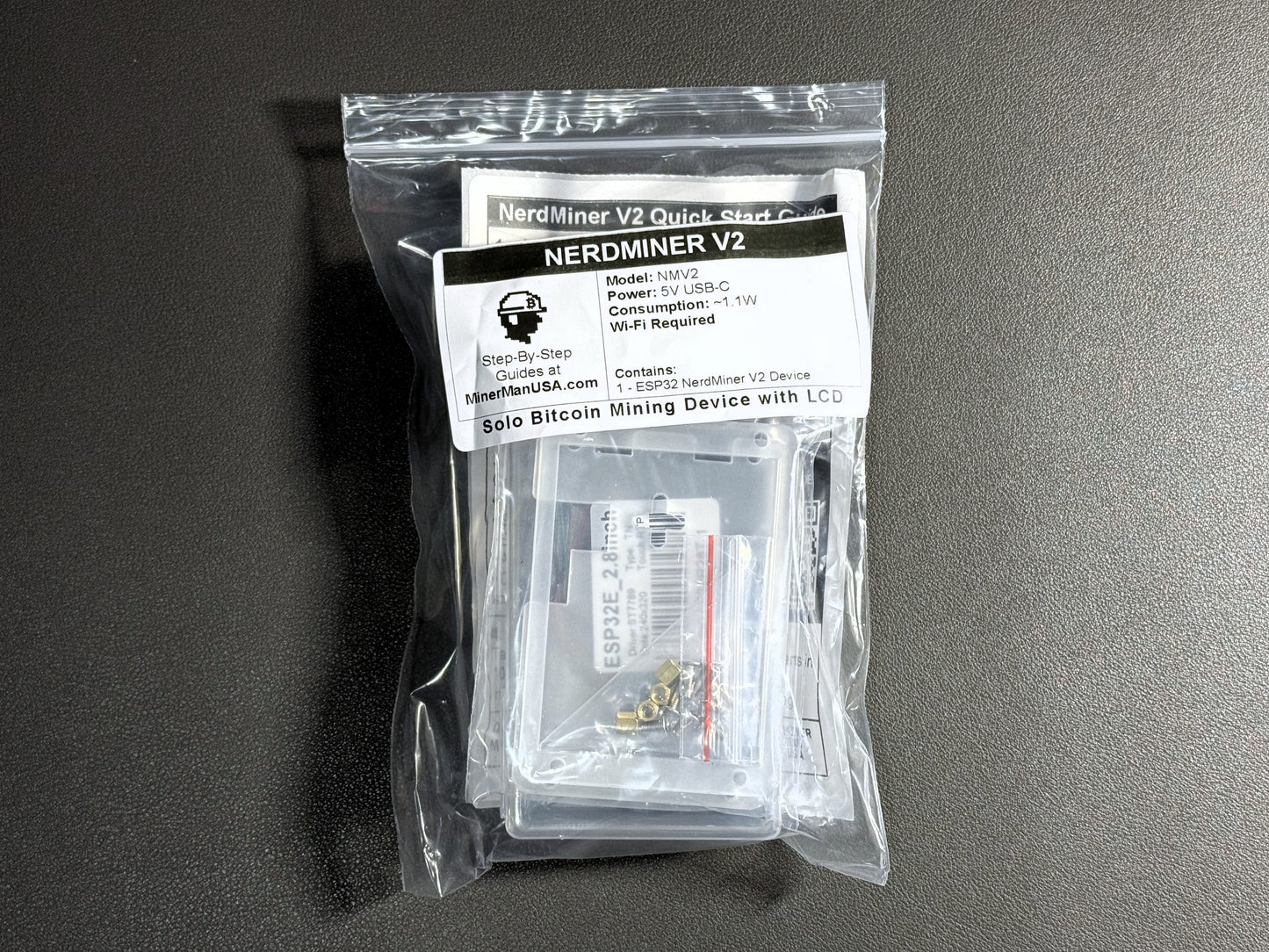 NerdMiner V2 – Bitcoin Solo Miner with LCD Screen