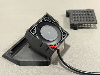 Cooling Stand for NerdMiner V2 & NMminer – 40mm USB Fan Included – Lower Temps