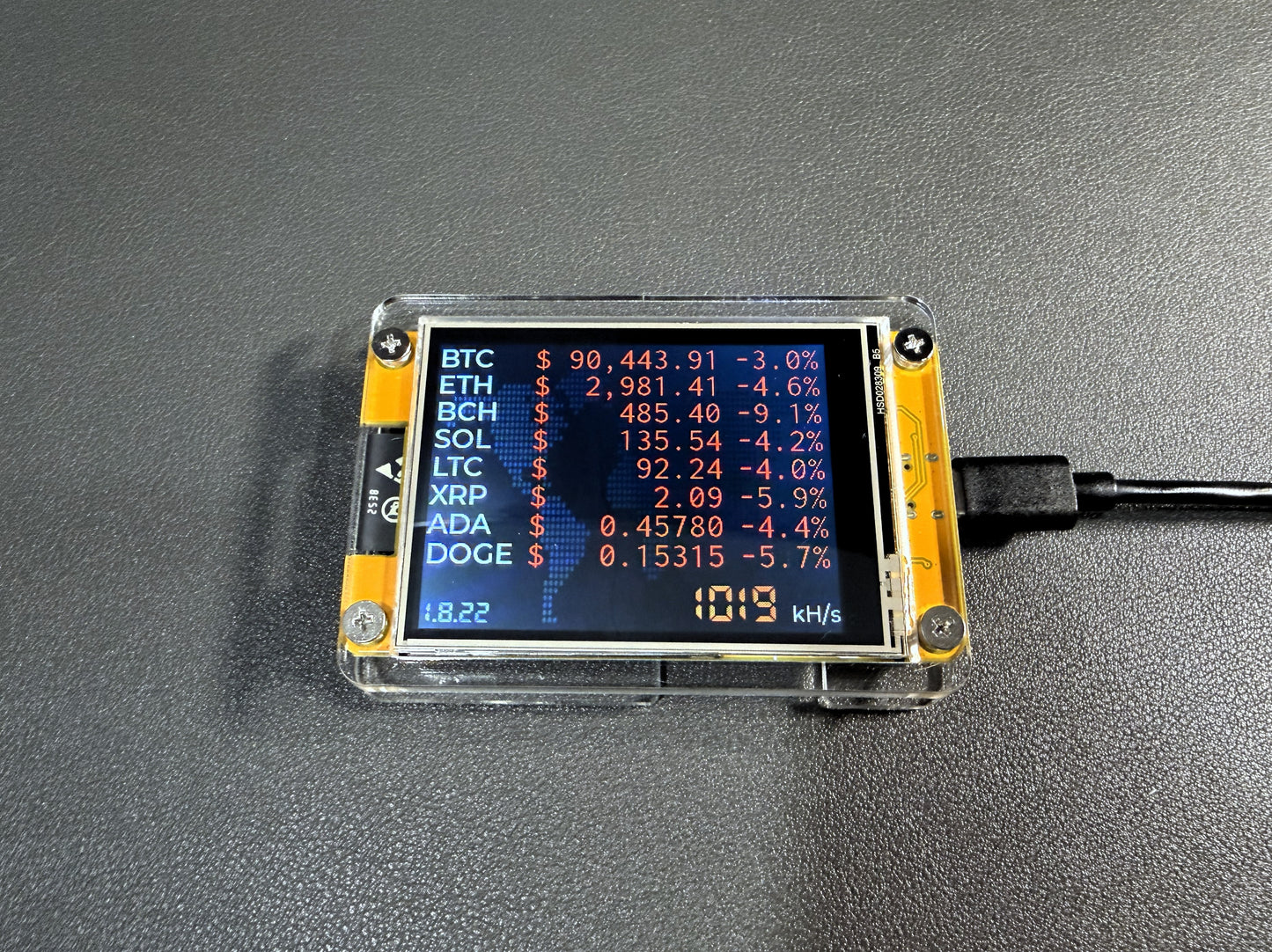 NMminer – Bitcoin Solo Miner with LCD Screen