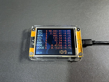 NMminer – Bitcoin Solo Miner with LCD Screen