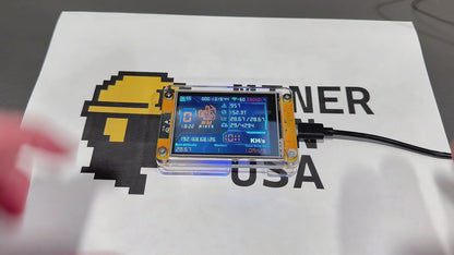 NMminer – Bitcoin Solo Miner with LCD Screen